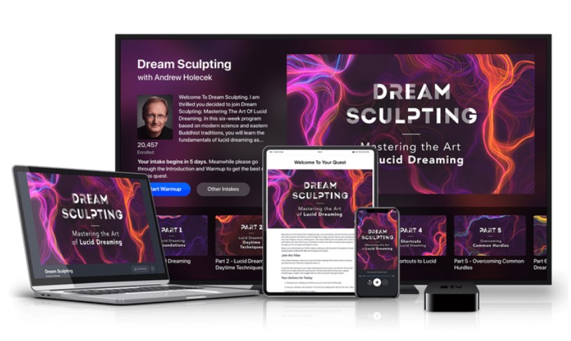 download the course Dream Sculpting - Andrew Holecek free